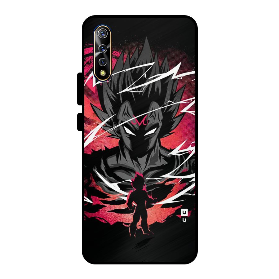 Cool Vegeta Metal Back Case for Vivo S1
