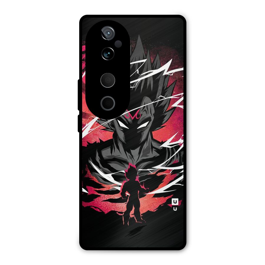 Cool Vegeta Metal Back Case for Vivo T3 Ultra