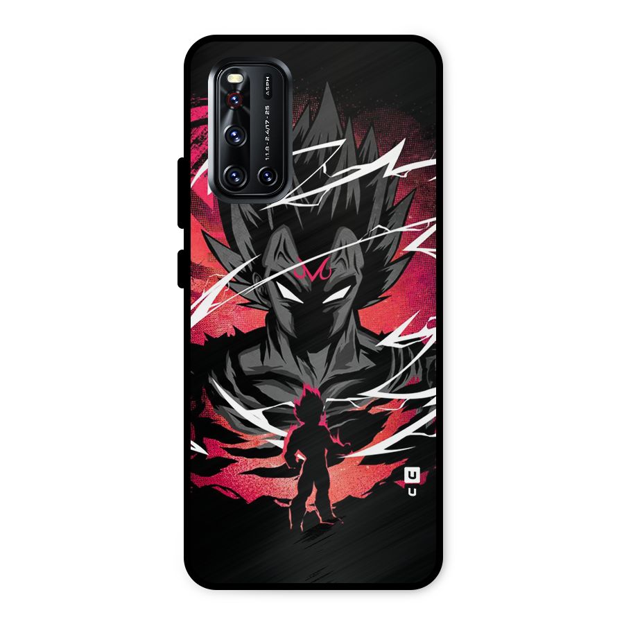 Cool Vegeta Metal Back Case for Vivo V19