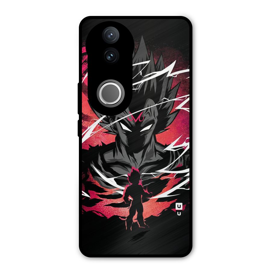 Cool Vegeta Metal Back Case for Vivo V50e