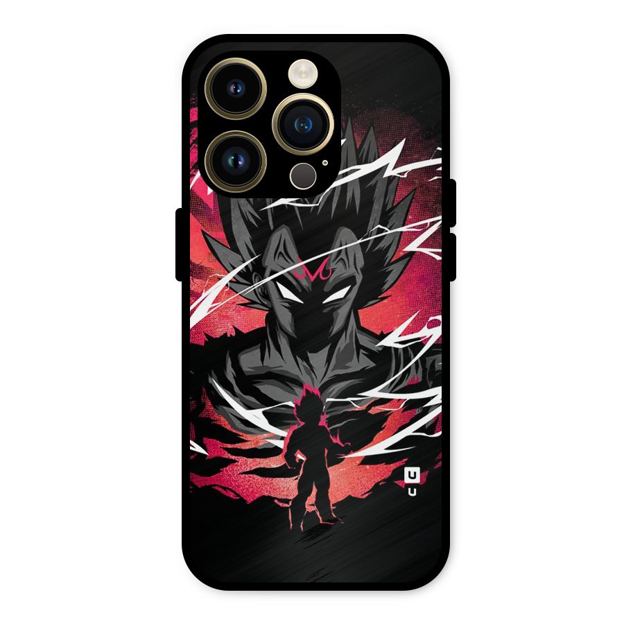 Cool Vegeta Metal Back Case for iPhone 14 Pro