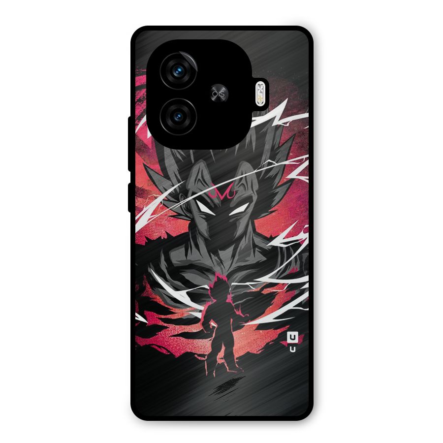 Cool Vegeta Metal Back Case for iQOO Neo 10R