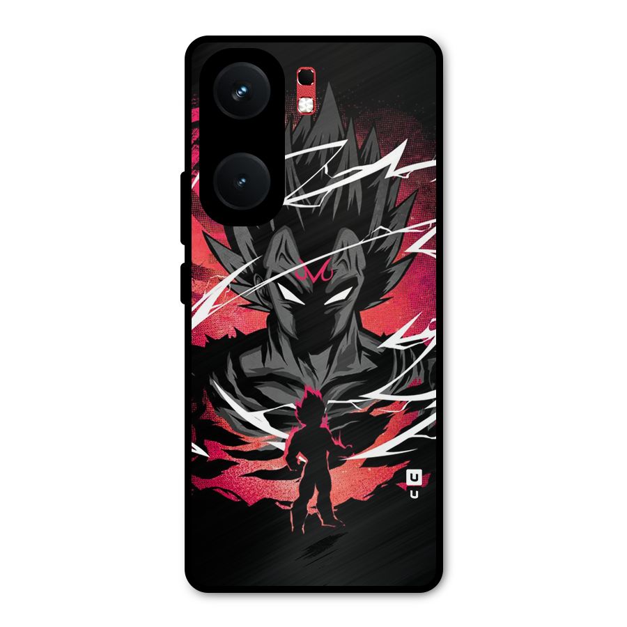 Cool Vegeta Metal Back Case for iQOO Neo 9 Pro