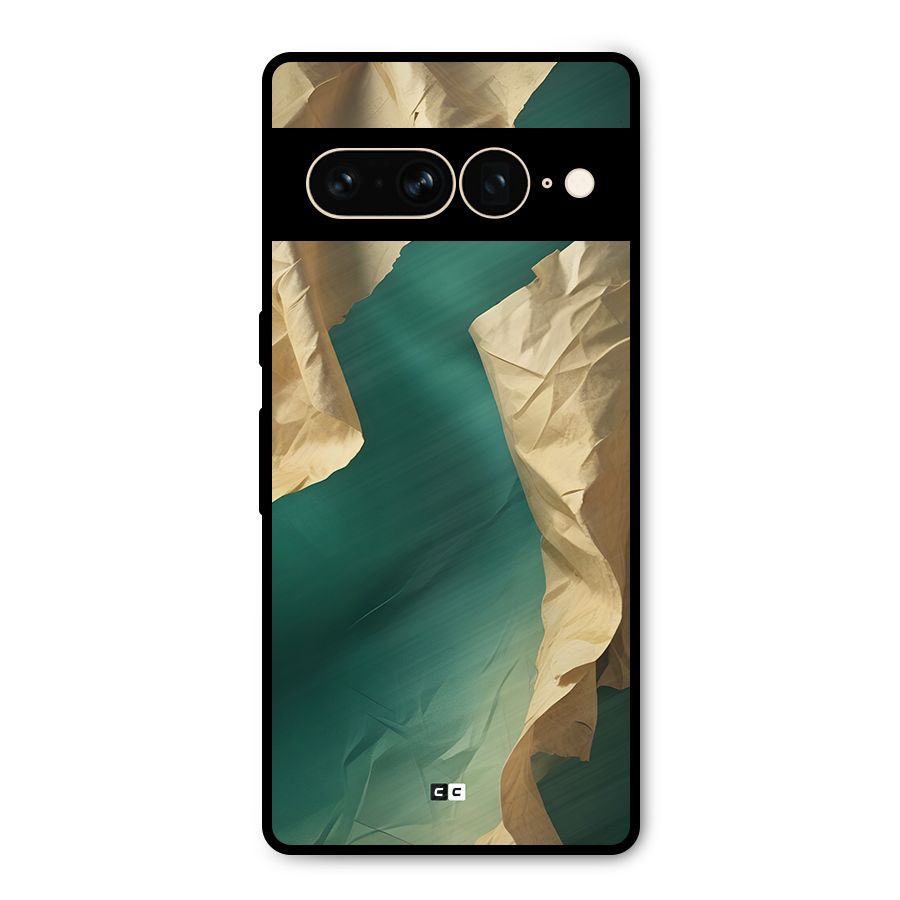 Cool Vintage Paper Metal Back Case for Google Pixel 7 Pro
