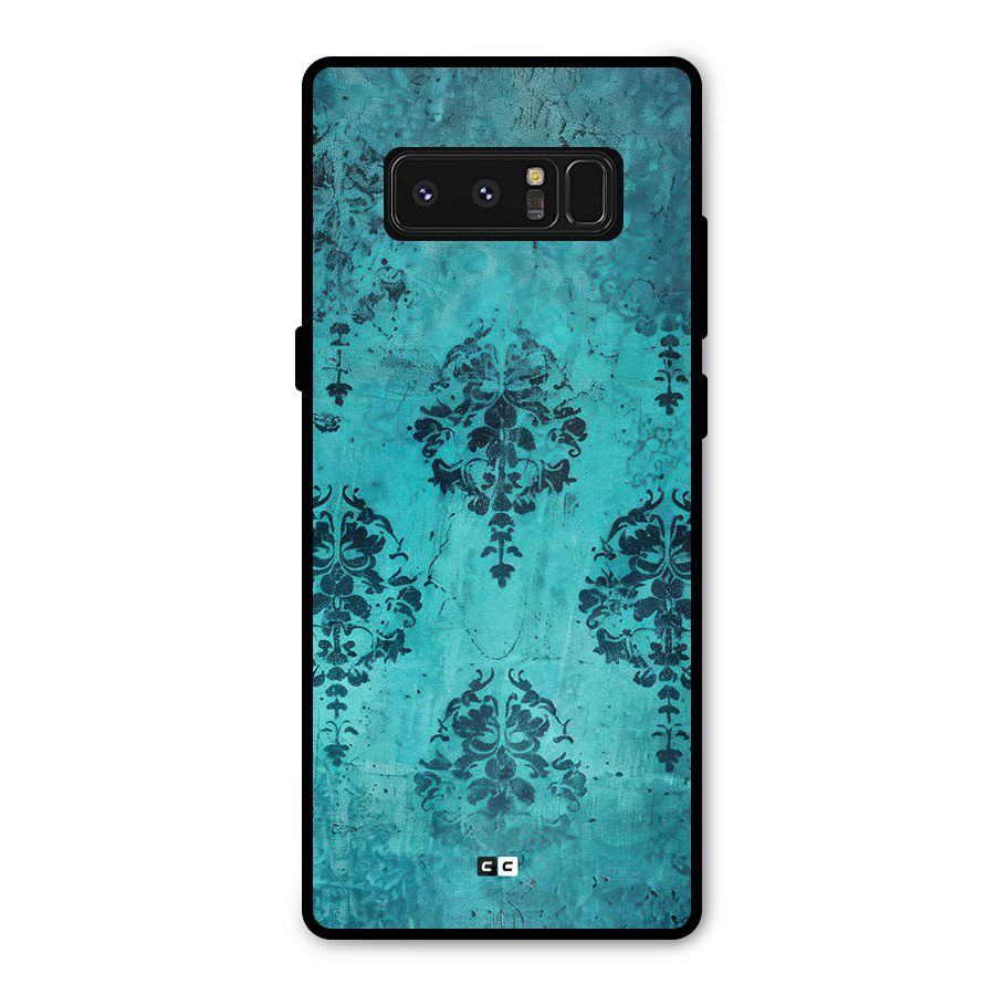 Cool Vintage Wall Metal Back Case for Galaxy Note 8