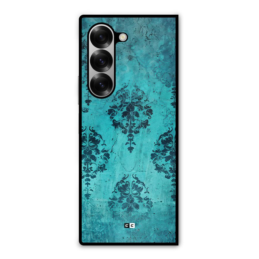 Cool Vintage Wall Metal Back Case for Galaxy Z Fold6