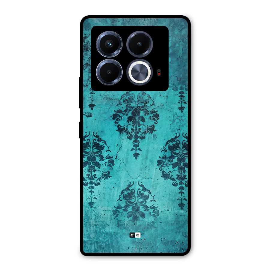 Cool Vintage Wall Metal Back Case for Infinix Note 40 5G