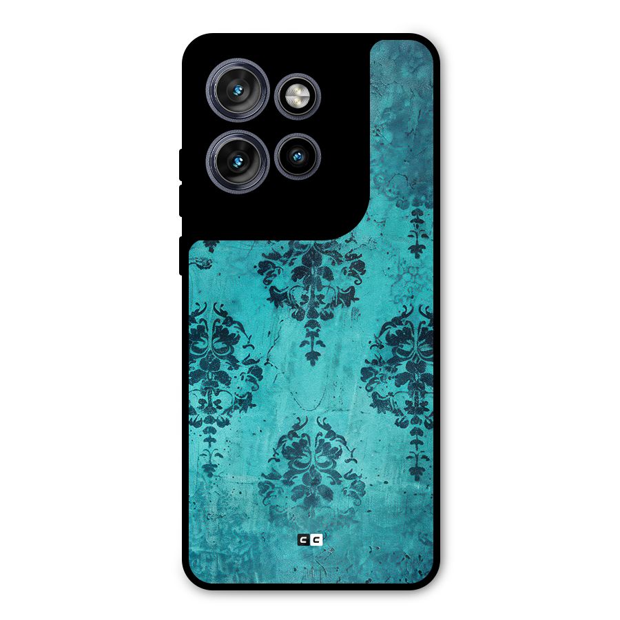 Cool Vintage Wall Metal Back Case for Motorola Edge 50 Neo