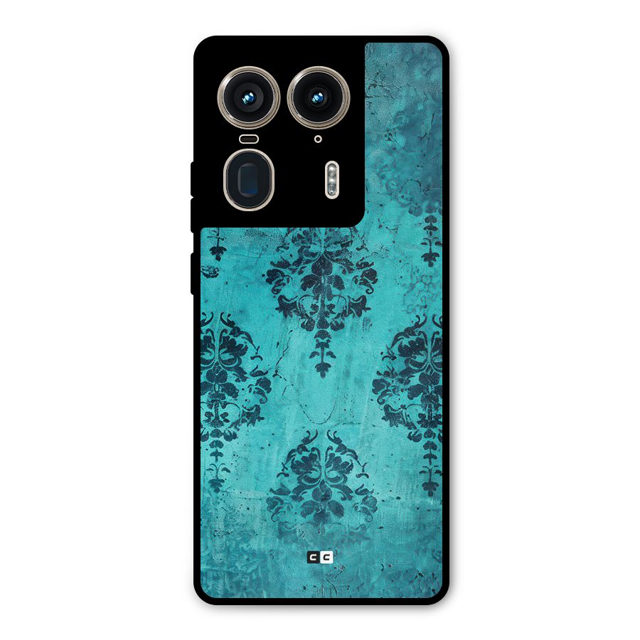 Cool Vintage Wall Metal Back Case for Motorola Edge 50 Ultra
