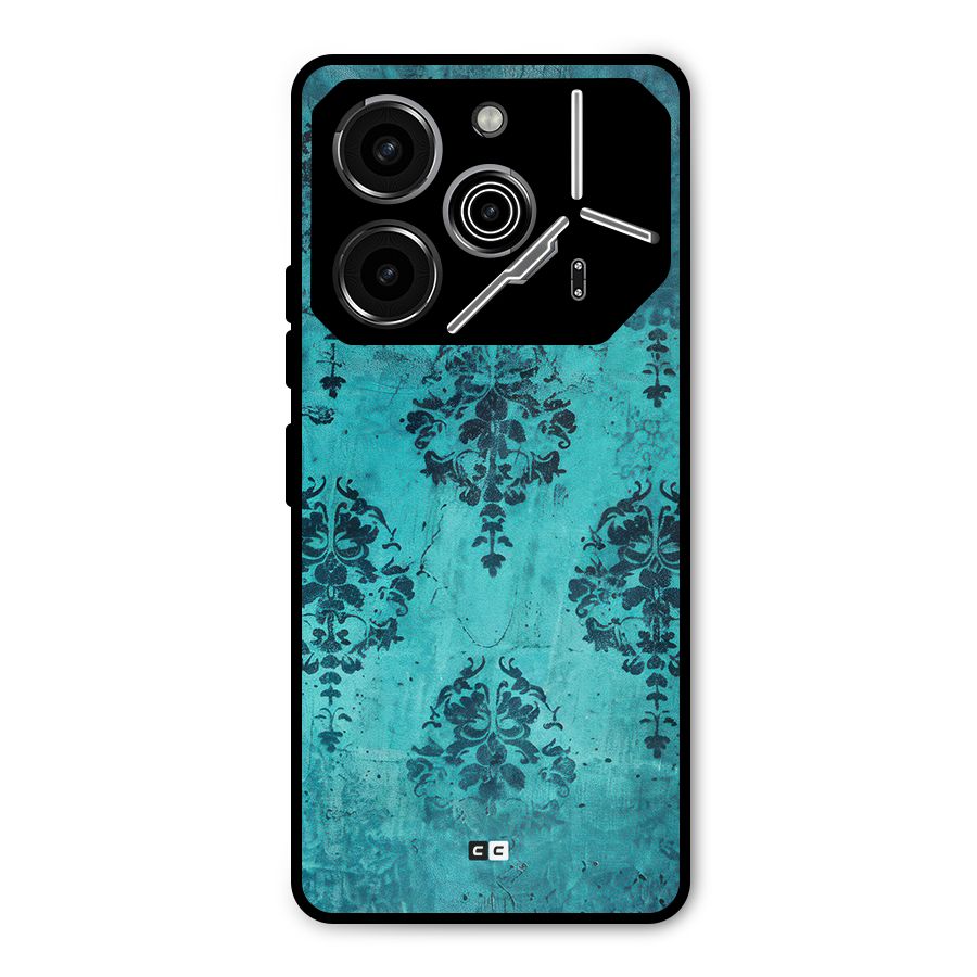Cool Vintage Wall Metal Back Case for Tecno Pova 6 Pro
