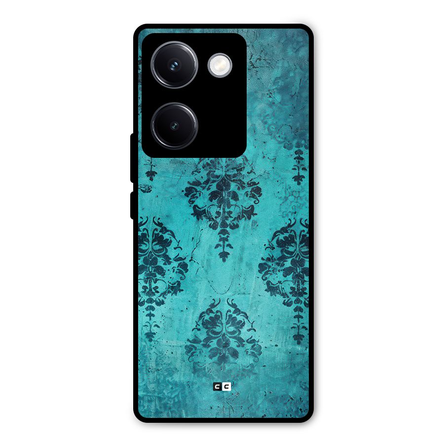 Cool Vintage Wall Metal Back Case for Vivo Y300 Plus