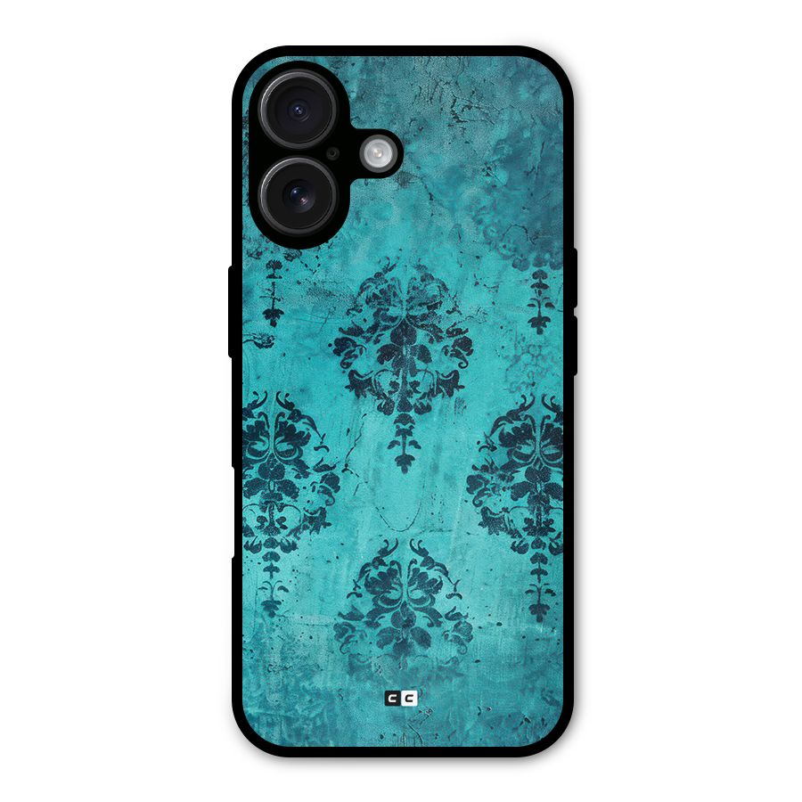 Cool Vintage Wall Metal Back Case for iPhone 16