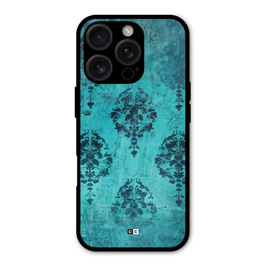 Cool Vintage Wall Metal Back Case for iPhone 16 Pro