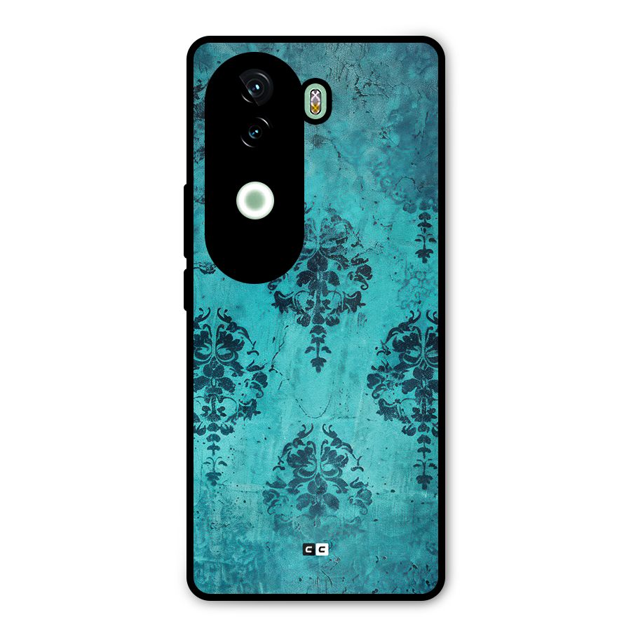 Cool Vintage Wall Metal Back Case for iQOO Z9s