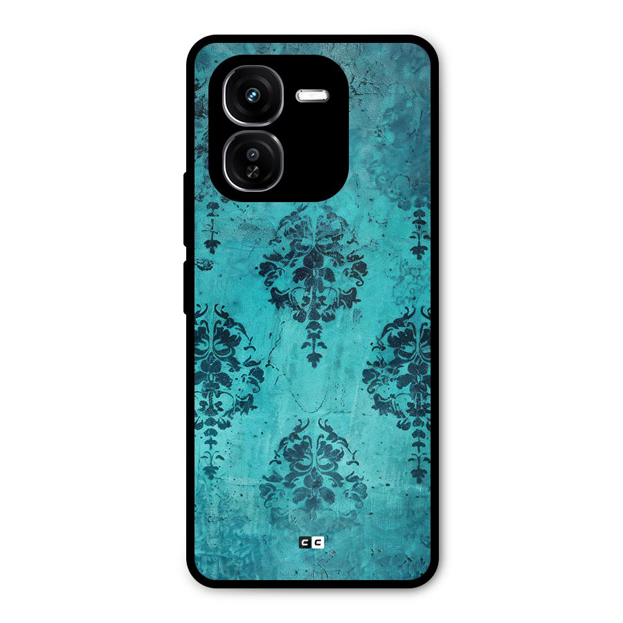 Cool Vintage Wall Metal Back Case for iQOO Z9x