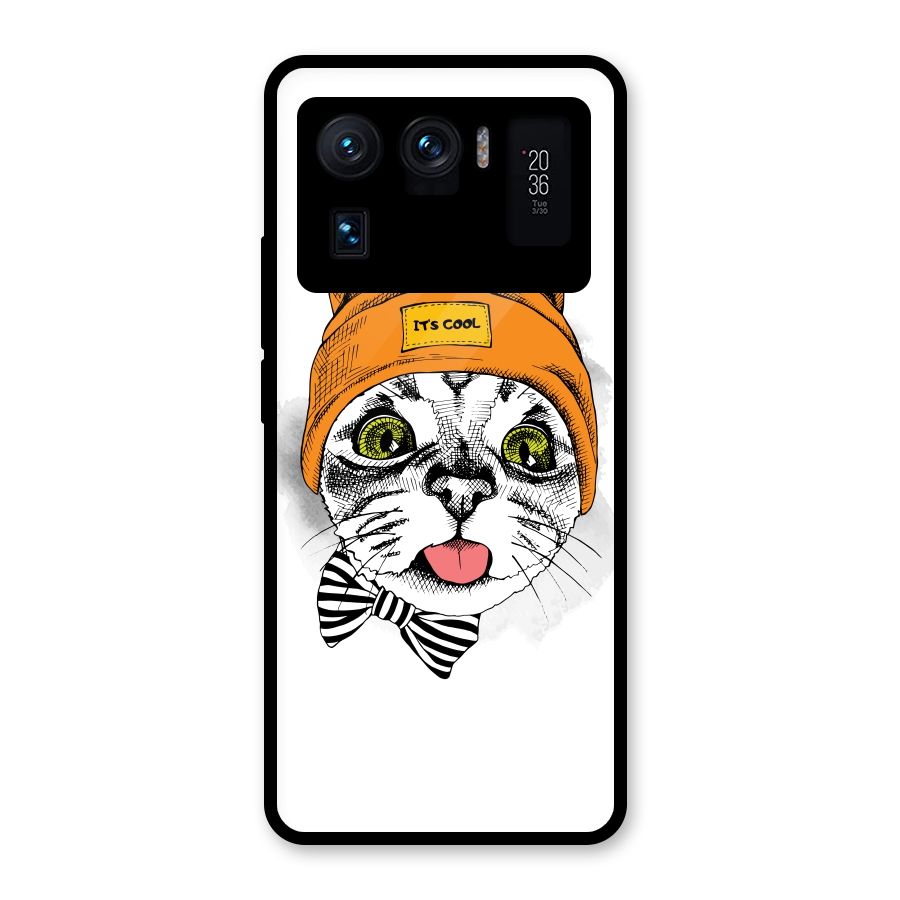 Cool cat Glass Back Case for Mi 11 Ultra