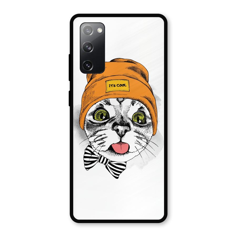Cool cat Metal Back Case for Galaxy S20 FE 5G