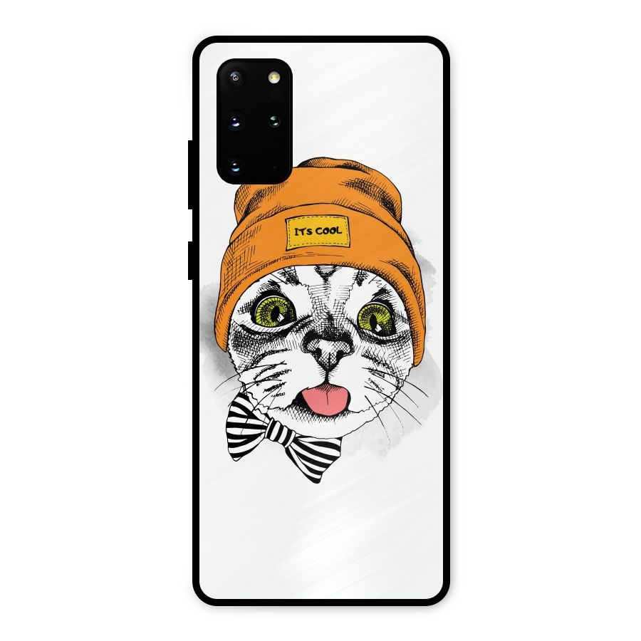 Cool cat Metal Back Case for Galaxy S20 Plus