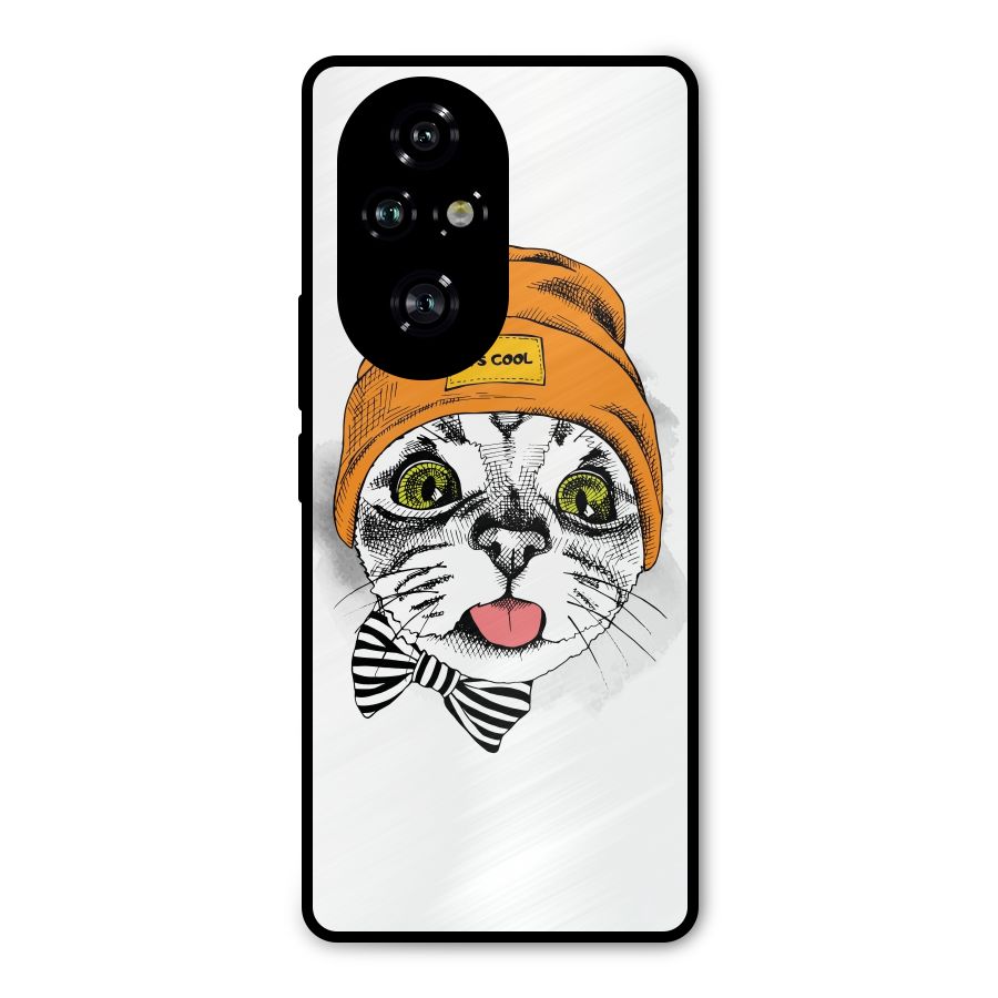 Cool cat Metal Back Case for Honor 200 Pro