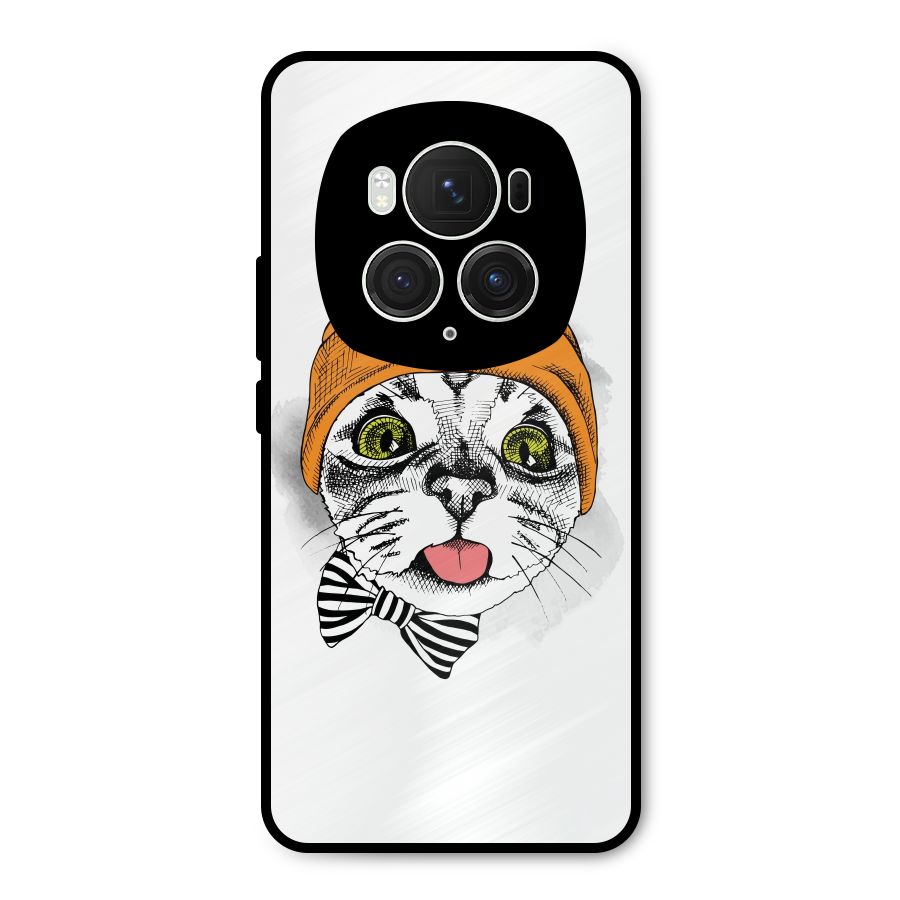 Cool cat Metal Back Case for Honor Magic6 Pro