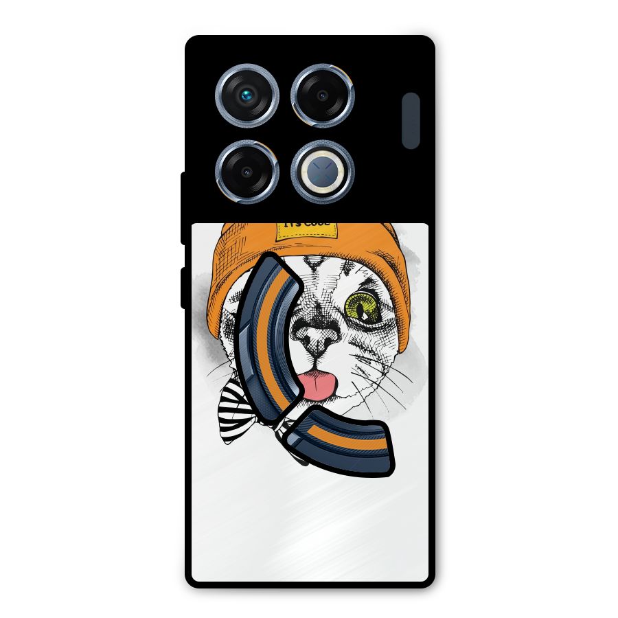 Cool cat Metal Back Case for Infinix GT 20 Pro
