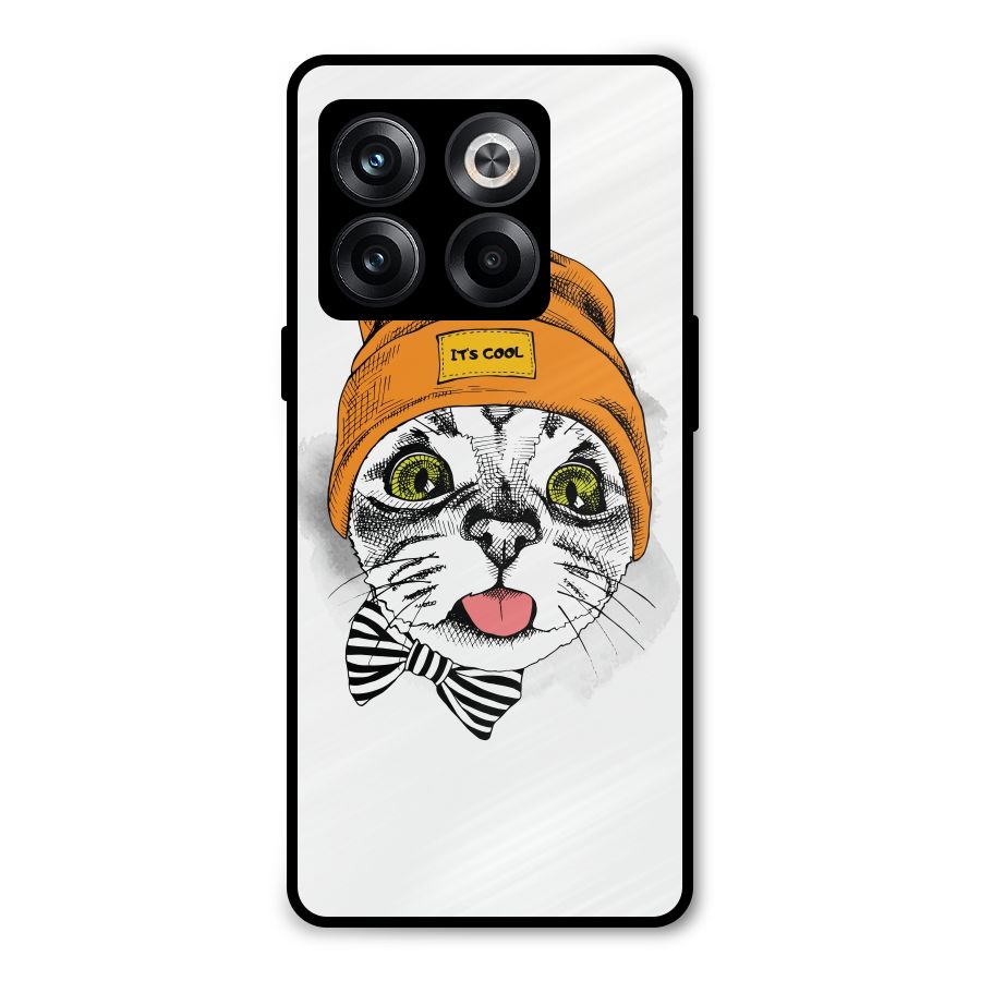 Cool cat Metal Back Case for OnePlus 10T