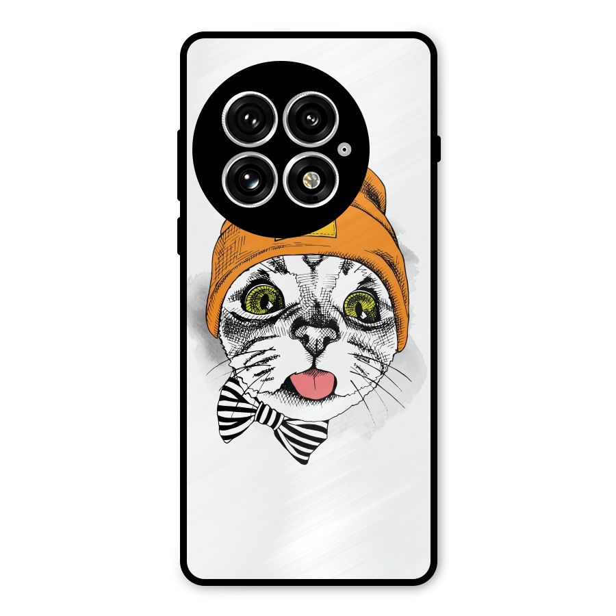 Cool cat Metal Back Case for OnePlus 13