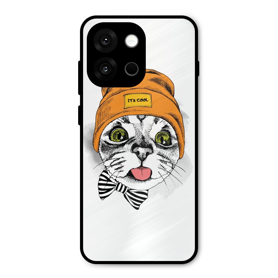 Cool cat Metal Back Case for OnePlus 13s