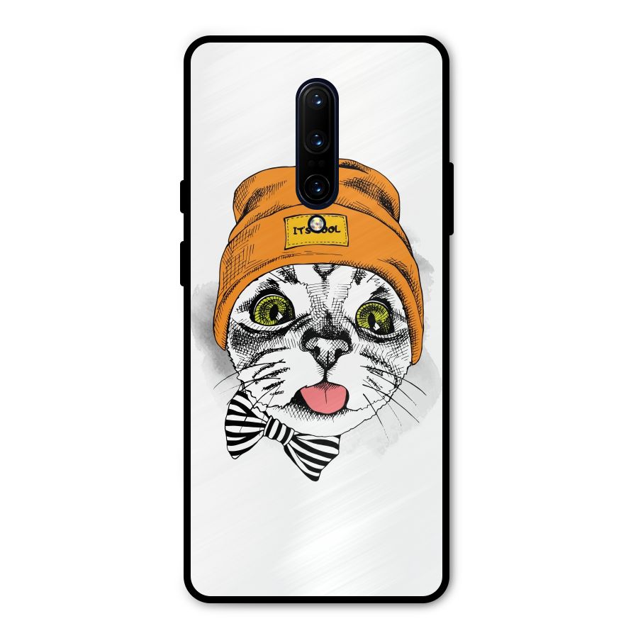 Cool cat Metal Back Case for OnePlus 7 Pro