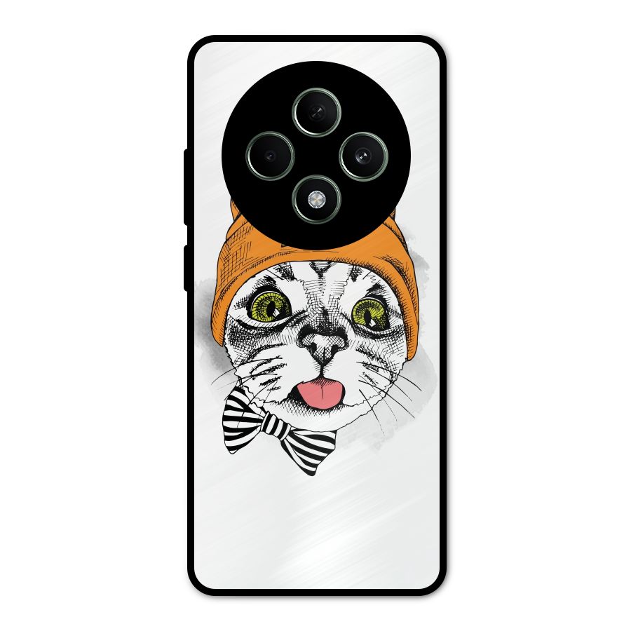 Cool cat Metal Back Case for Oppo F27