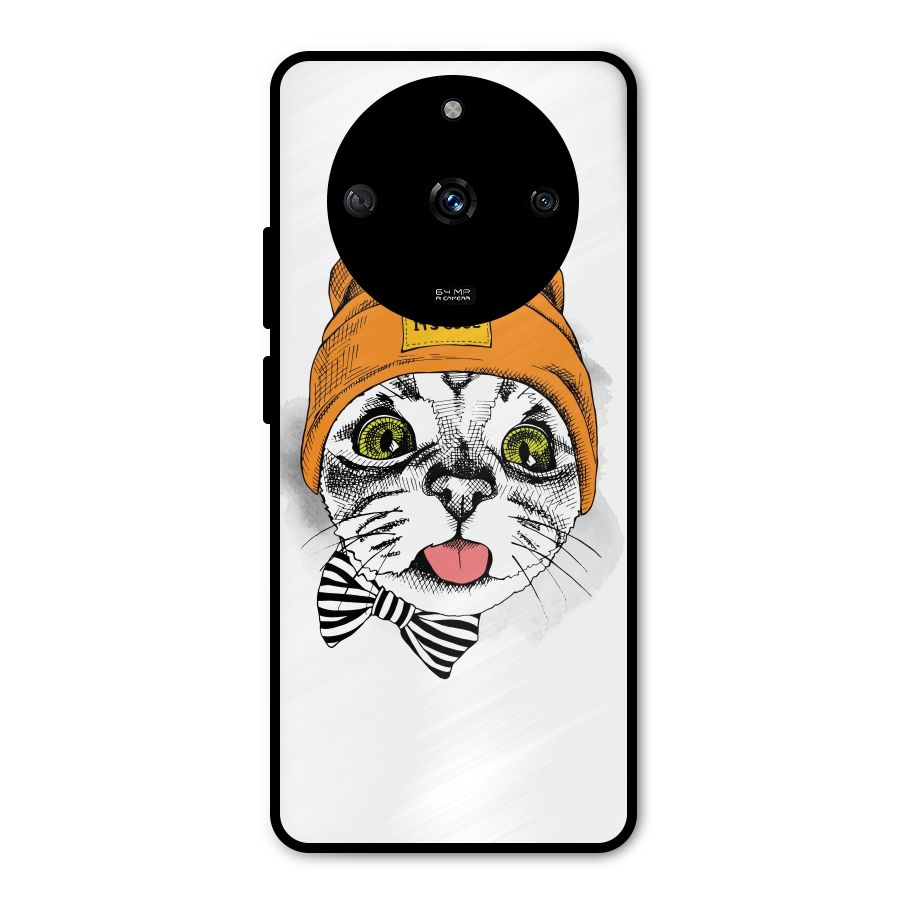 Cool cat Metal Back Case for Realme Narzo 60 5G