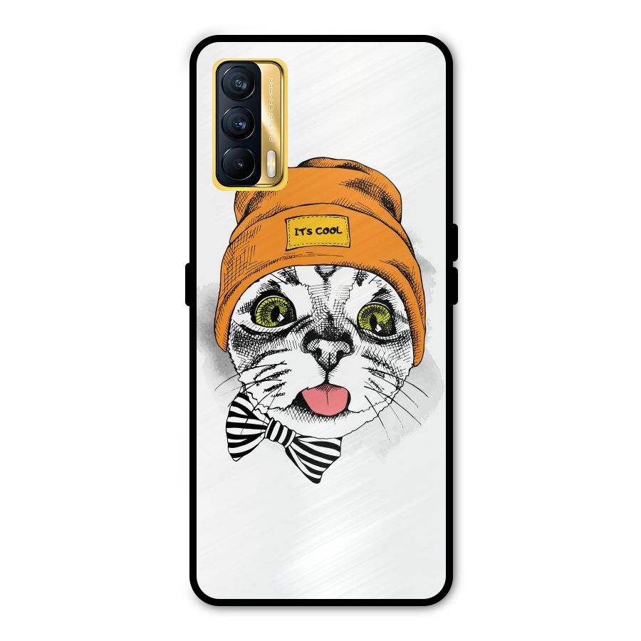 Cool cat Metal Back Case for Realme X7