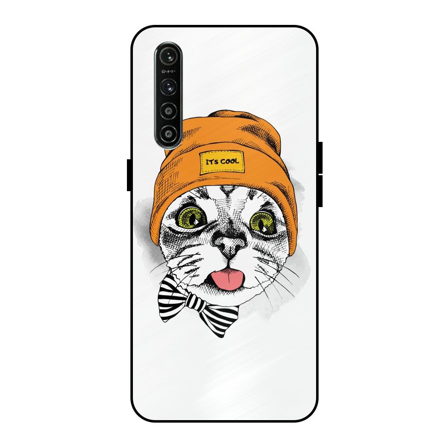 Cool cat Metal Back Case for Realme XT