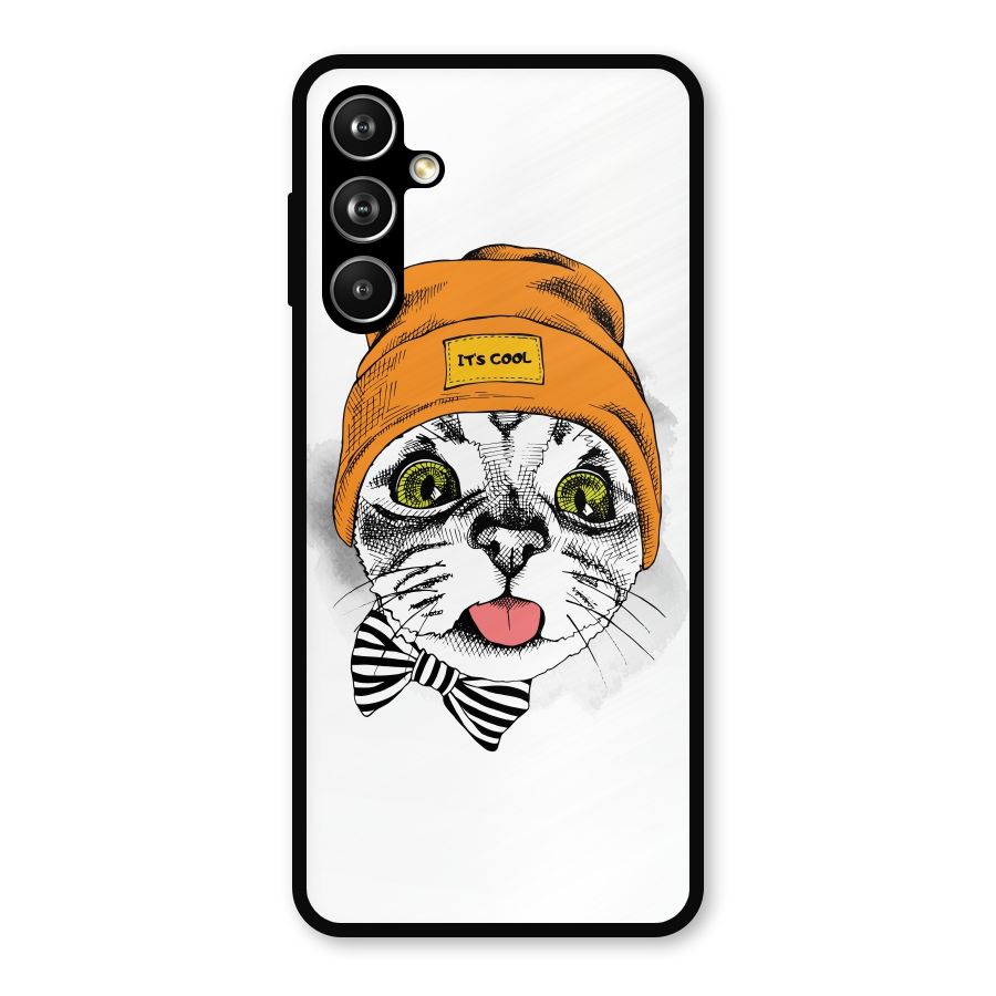 Cool cat Metal Back Case for Samsung Galaxy M54