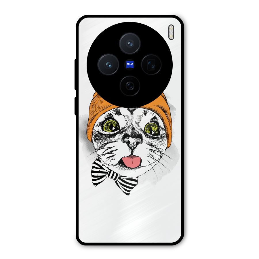 Cool cat Metal Back Case for Vivo X200