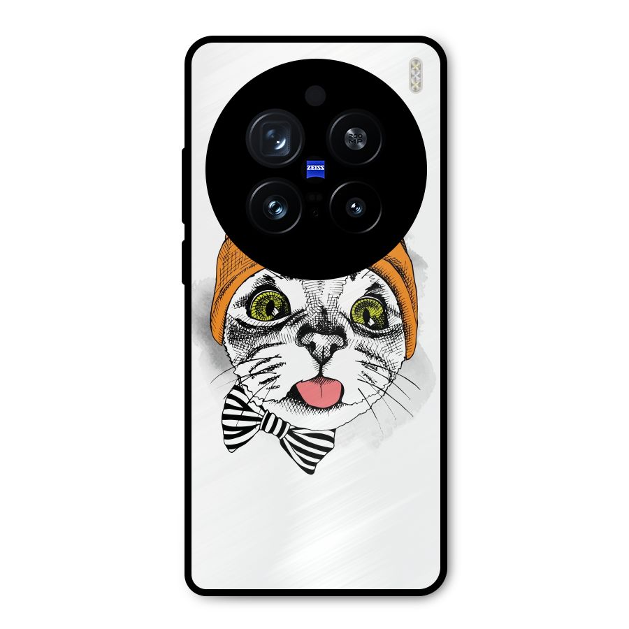 Cool cat Metal Back Case for Vivo X200 Pro