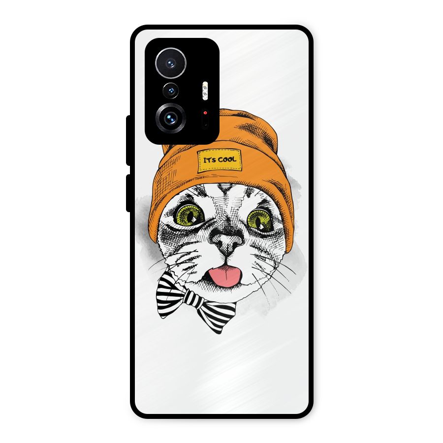 Cool cat Metal Back Case for Xiaomi 11T Pro