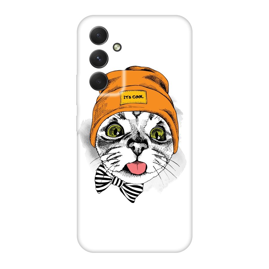 Cool cat Original Polycarbonate Back Case for Galaxy A54