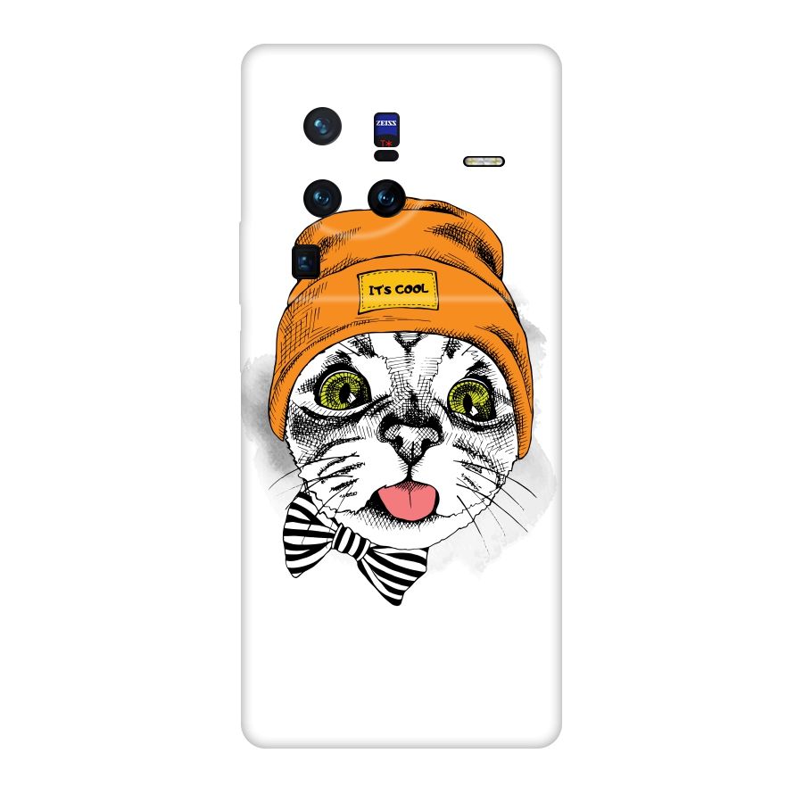 Cool cat Original Polycarbonate Back Case for Vivo X80
