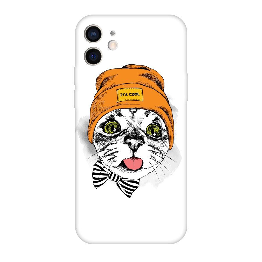 Cool cat Original Polycarbonate Back Case for iPhone 12