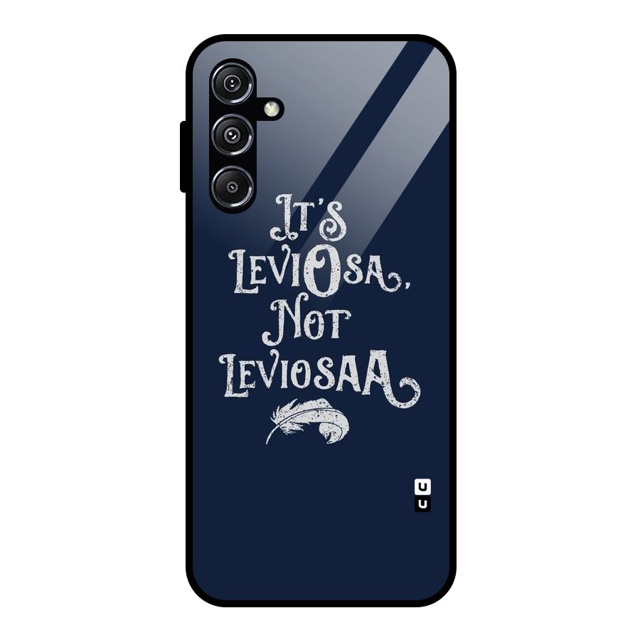Correction Feather Glass Back Case for Galaxy M34 5G