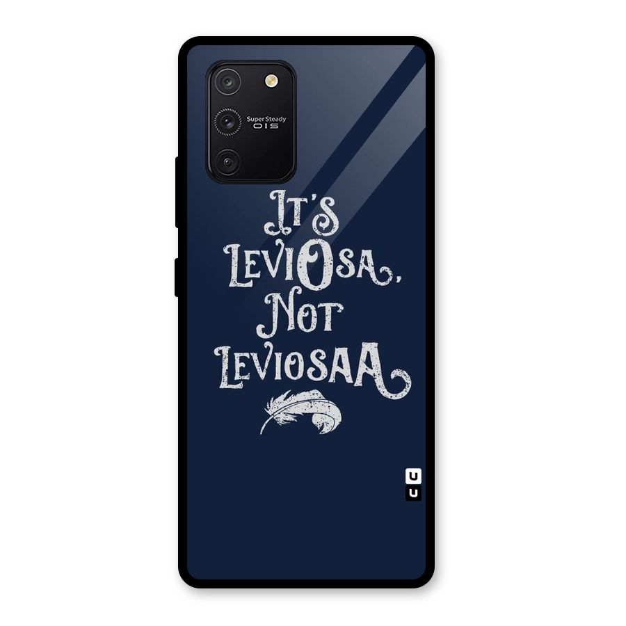Correction Feather Glass Back Case for Galaxy S10 Lite