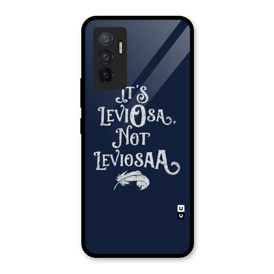 Correction Feather Glass Back Case for Vivo V23e