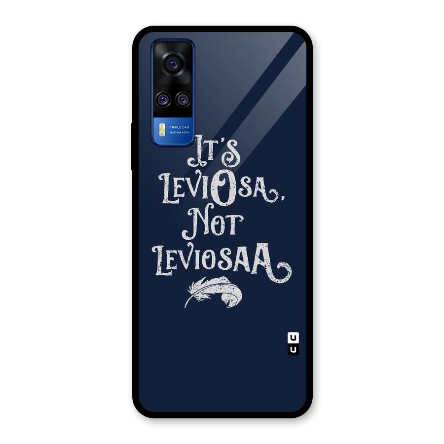 Correction Feather Glass Back Case for Vivo Y31