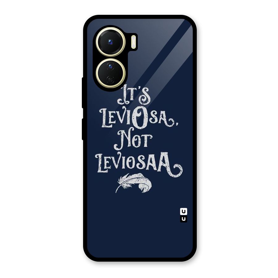 Correction Feather Glass Back Case for Vivo Y56