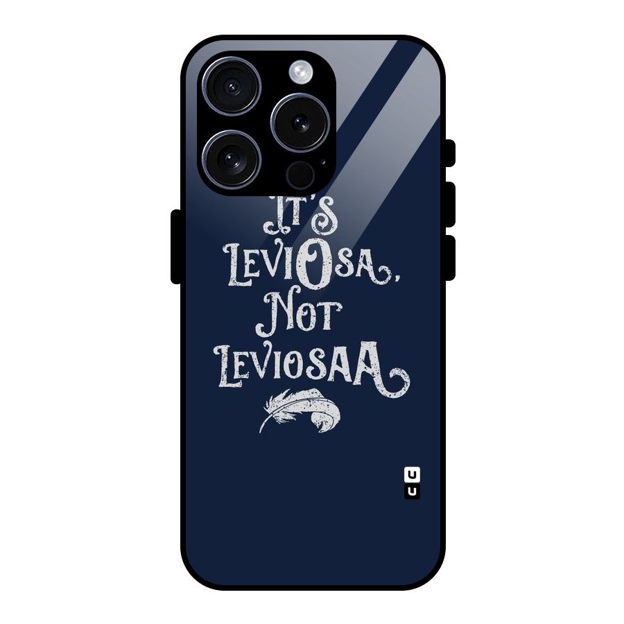 Correction Feather Glass Back Case for iPhone 15 Pro