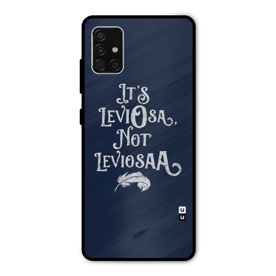 Correction Feather Metal Back Case for Galaxy A51