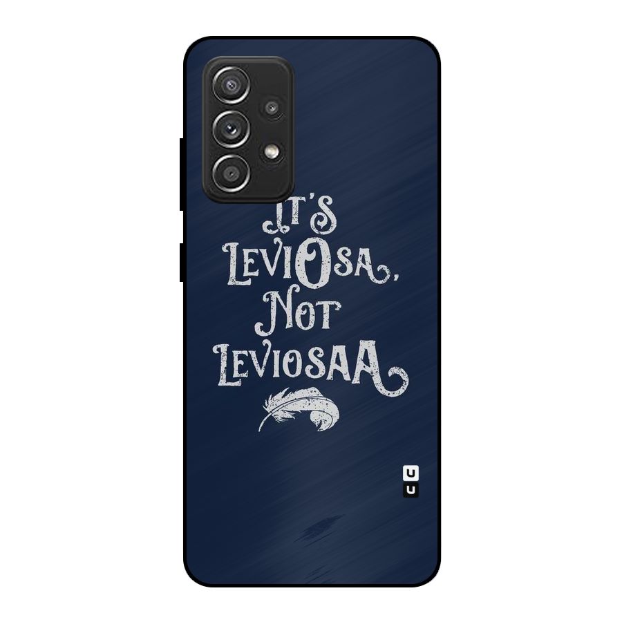 Correction Feather Metal Back Case for Galaxy A52s 5G