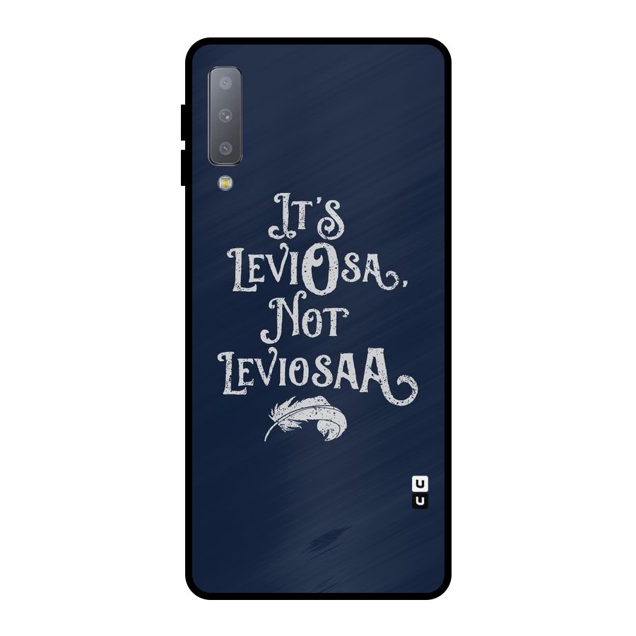 Correction Feather Metal Back Case for Galaxy A7 (2018)