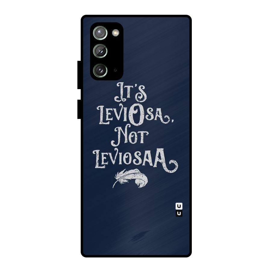 Correction Feather Metal Back Case for Galaxy Note 20